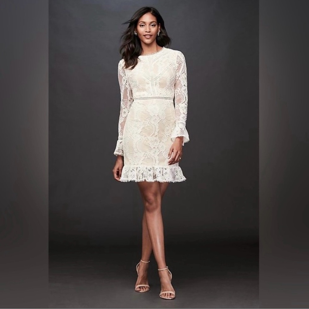 David’s Bridal Shorty Bridal Dress